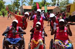 Everyone who participates in the running festival at Galiwinku is a winner
