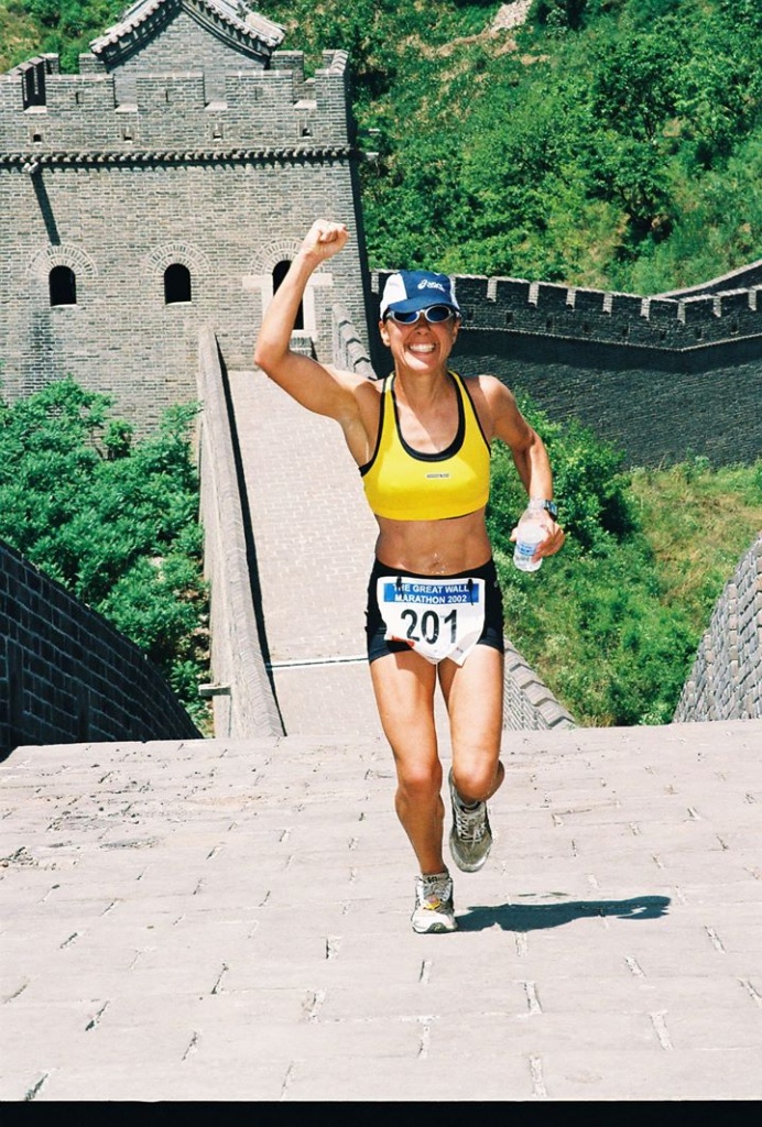 The First Year we sold Packages to the Great Wall Marathon, 2002