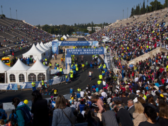 Europe, Greece, Athens, Marathonios, 2015