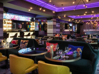 Nyx Hotel London Holborn Bar Evening 1 Scaled