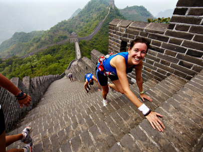 A Great Wall Marathon Participant