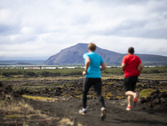Iceland Volcano Marathon Promotion Pictures