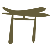 Japan Aire Libre Running Retreat Illustration Temple